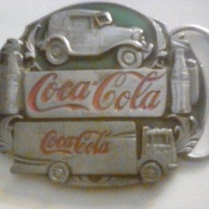 COCA COLA belt buckle